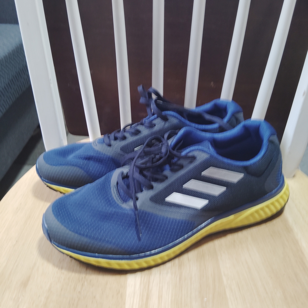 Adidas Blue and Yellow Sneakers